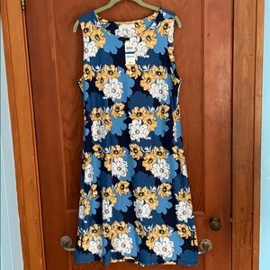 Charter Club Sleeveless Floral Print Dress